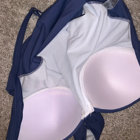 Shein Dark Blue One Piece Bikini size M - Picture 6 of 7